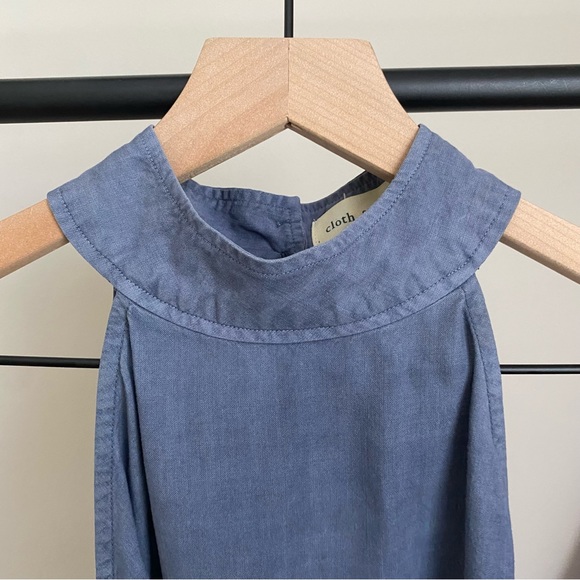 Anthro l Cloth & Stone Chambray Halter Tank - Picture 2 of 10